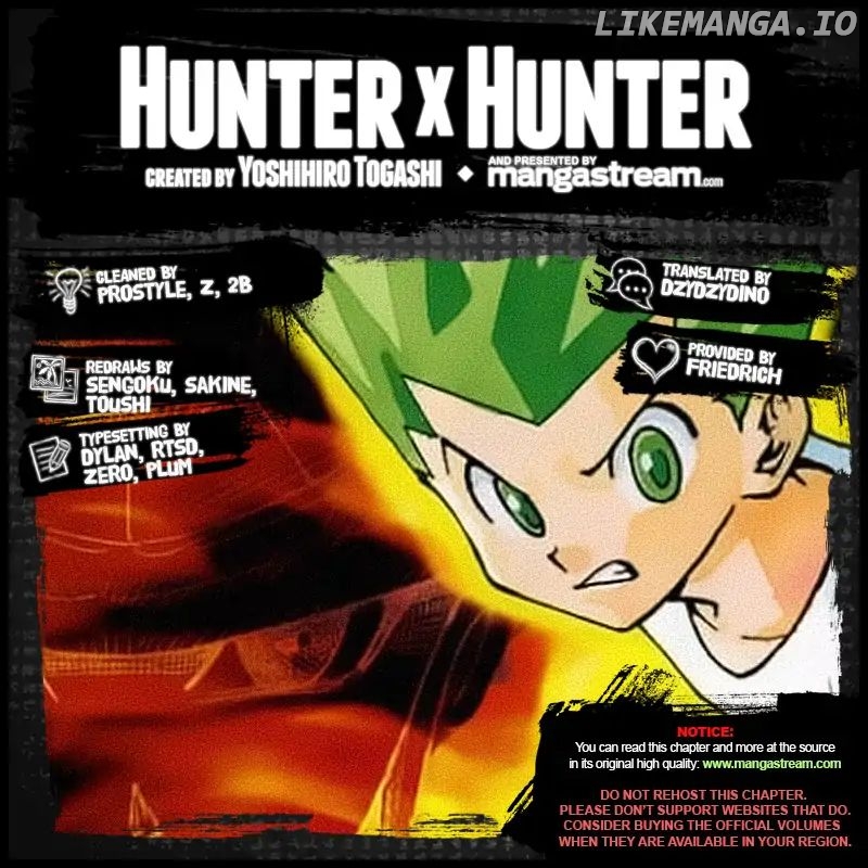 Hunter x Hunter, Chapter 389 image 02